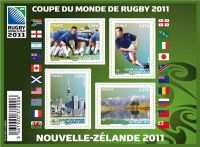(2011) MiNr. 5160-5163 ** - France - BLOCK 154 - stamps: rugby