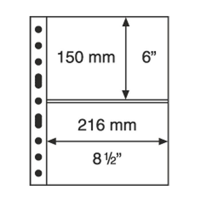 GRANDE sheets 2 C - transparent (pack of 5)