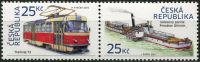 (2015) MiNo. 859 - 860 ** - Czech Republic - Tramway T3 + wheeled steamer (4)