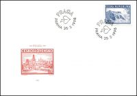 (1998) FDC 169 - Czech Republic - Exhibition history - Praga 1998