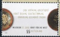 (2009) MiNr. 2711 ** - Německo - 50 let církevní pomoci "Misereor" a "Bread for the World"