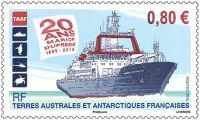 (2015) MiNo.  895 ** - € 0,80,- French Antarctic - ship Marion Dufresne