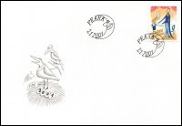 (2001) FDC 280 - First stamp of the third millennium