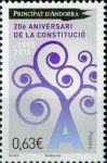 (2013) MiNr. 757 ** - Andorra (Fr.) - Post stamps