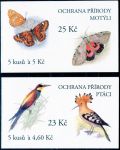 (1999) ZS 73 - 74 - Czech Post - Nature Protection - Birds and butterflies