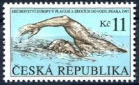 (1997) No. 152 ** - 11 CZK - Czech Republic - European Championships in swimming and diving