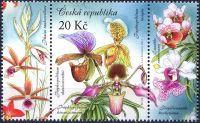 (2012) MiNo. 732 ** - Czech Republic - Cultivation - The beauty of orchids