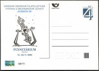 (1999) CDV 40 ** - P 53 - Kosmos 99 - Národní oborová filatelistická výstava s mezinárodní účastí