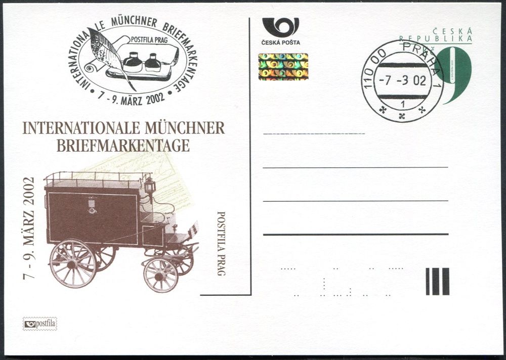 (2002) CDV 64 O - P 76 - Münchner 2002 - razítko