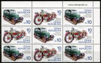 (2013) MiNo. 768 - 769 ** - 9-er (1) - Czech Republic - Historical means of transport