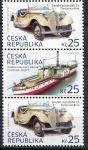 (2014) No. 810 - 811 ** - Czech Republic - 3-bl - Historical means of transport