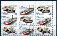 (2014) No. 810 - 811 **, 9-bl - Czech Republic - Historical means of transport