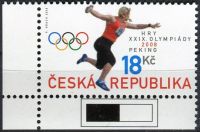 (2008) MiNo. 568 ** - Czech Republic - XXIX. Beijing Olympics
