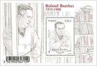 (2015) MiNo. 6314 ** - France - BLOCK 316 - 100th birthday of Roland Barthes