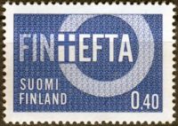 (1967) MiNo. 619 ** - Finland - Finsko přidružený člen EFTA (FINE FTA)