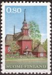 (1970) MiNo. 671 ** - Finland - Wooden Church in Keuruu, completed in 1758
