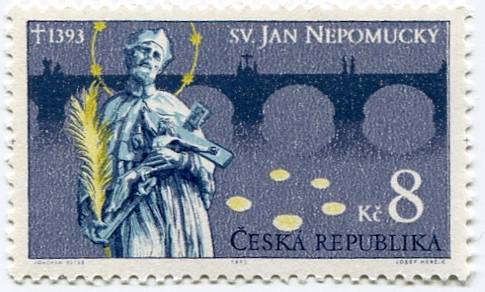(1993) MiNo. 4 ** - Czech Republic - Saint John of Nepomuk