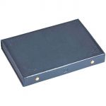 Coin Presentation Case L for 4 coin trays, blue, empty