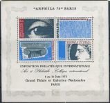 (1975) MiNo. 1923 - 1926 ** - France - Minisheet 5 - International Stamp Exhibition