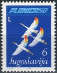 (1985) MiNr. 2097 ** - Jugoslávie - 50 let ve skocích na lyžích v Planici; Mistrovství světa v letech na lyžích