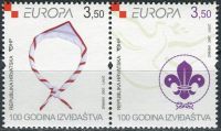 (2007) MiNo. 805 - 806 ** - Croatia - Europa: Scout