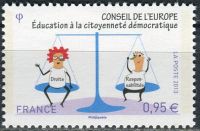 (2013) MiNo. 71  ** - France - Council of Europe: education is the democratic citizenship