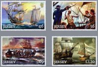 (2014) MiNo. 1858 - 1861 ** - Jersey - Pirates and privateers in the 18th century