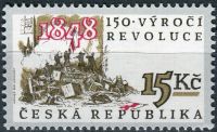 (1998) MiNo. 189 ** - 15 Kč - Czech Republic - 150th Anniversary of the Revolution
