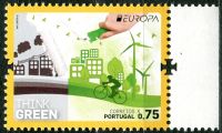 (2016) MiNr. 4134 ** - 0,75 € - Portugal - Europe: Thinking Green