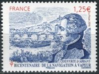 (2016) MiNr. 6428 ** - € 1,25 - France - 200 years of steamboat