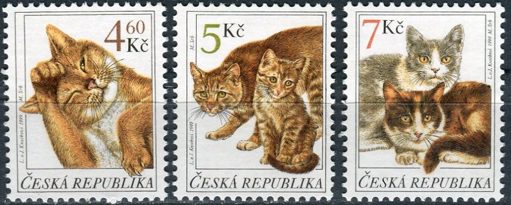 (1999) č. 205 - 207 ** - ČR - Chovatelství Kočky