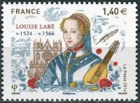 (2016) MiNr. 6471 ** - France - 450th anniversary of the death of Louis Labé