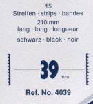 Hawid Black, 210 x 39 mm Tapes, 15 pcs - Schaufix - Inserting