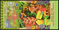 Rarotonga (2015) - 20 dollars - South Pacifics states - polymer