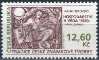 (1998) MiNo. 165 ** - CZK 12.60 - Czech Republic - Tradition of Czech Stamp Production