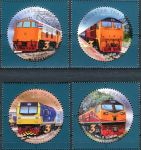 (2017) MiNr. 3627 - 3630 ** - Thailand - 120 years of Thai railway