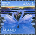 (2017) MiNr. 439 ** - Aland - 100 years of Finland
