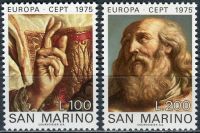 (1975) MiNo. 1088 - 1089 ** - San Marino - Europe: Paintings