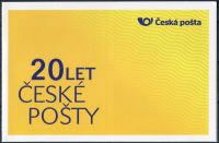 (2013) ZSn 783 - 784 ** - Own stamp - pattern 20 years of the Czech Post, s.p. - plates 1-5