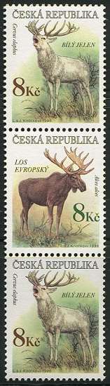 (1998) MiNo. 180-181 ** - Czech rep.- Los + deer