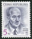 (1994) MiNo. 38 ** - Czech Republic - 110th anniversary of the birth of President Dr. E. Beneš