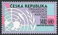 (1995) MiNo. 90 ** - Czech Republic - 50th Anniversary of the United Nations
