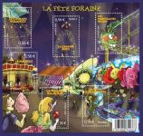 (2009) MiNr. 4712 - 4717 ** MS 108 - France - Lunapark