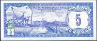 Netherlands Antilles (P 15b) - 5 guilders (1984) - UNC