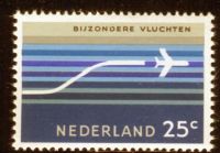 (1966) MiNr. 863 ** - Nizozemsko - Známka letecké pošty pro speciální lety