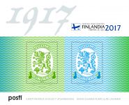 (2017) MiNr. 2517 - 2518 ** - Finsko - BLOCK 94 - 100. výročí vydání razítka 