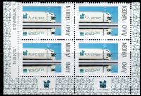 (2017) MiNr. 436 ** - Aland - 4-bl - postal truck