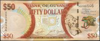 Guyana (P 41) - 50 dolarů (2016) - UNC - pamětní