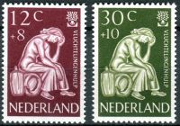 (1960) MiNr. 744 - 745 ** - Nizozemsko - Světový rok uprchlíků 1959/60