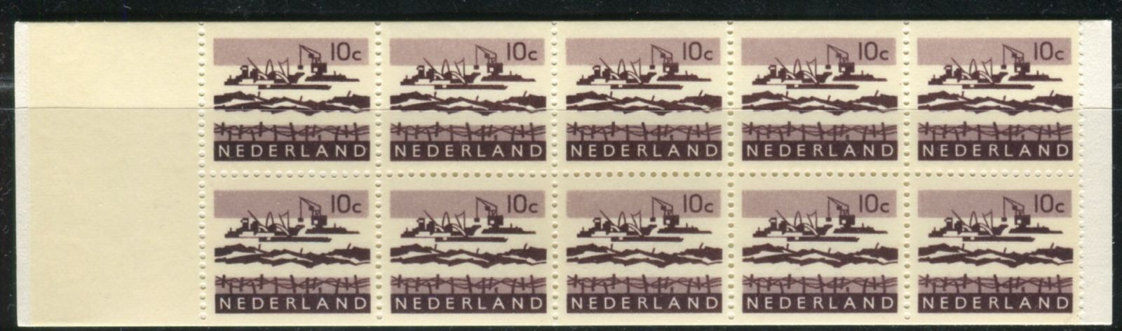 (1966) MiNr. 800 ** - ZS - Nizozemsko - krajiny